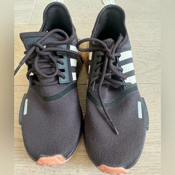 Adidas NMD_R1 J Night Brown men’s size 5 - Picture 3 of 7